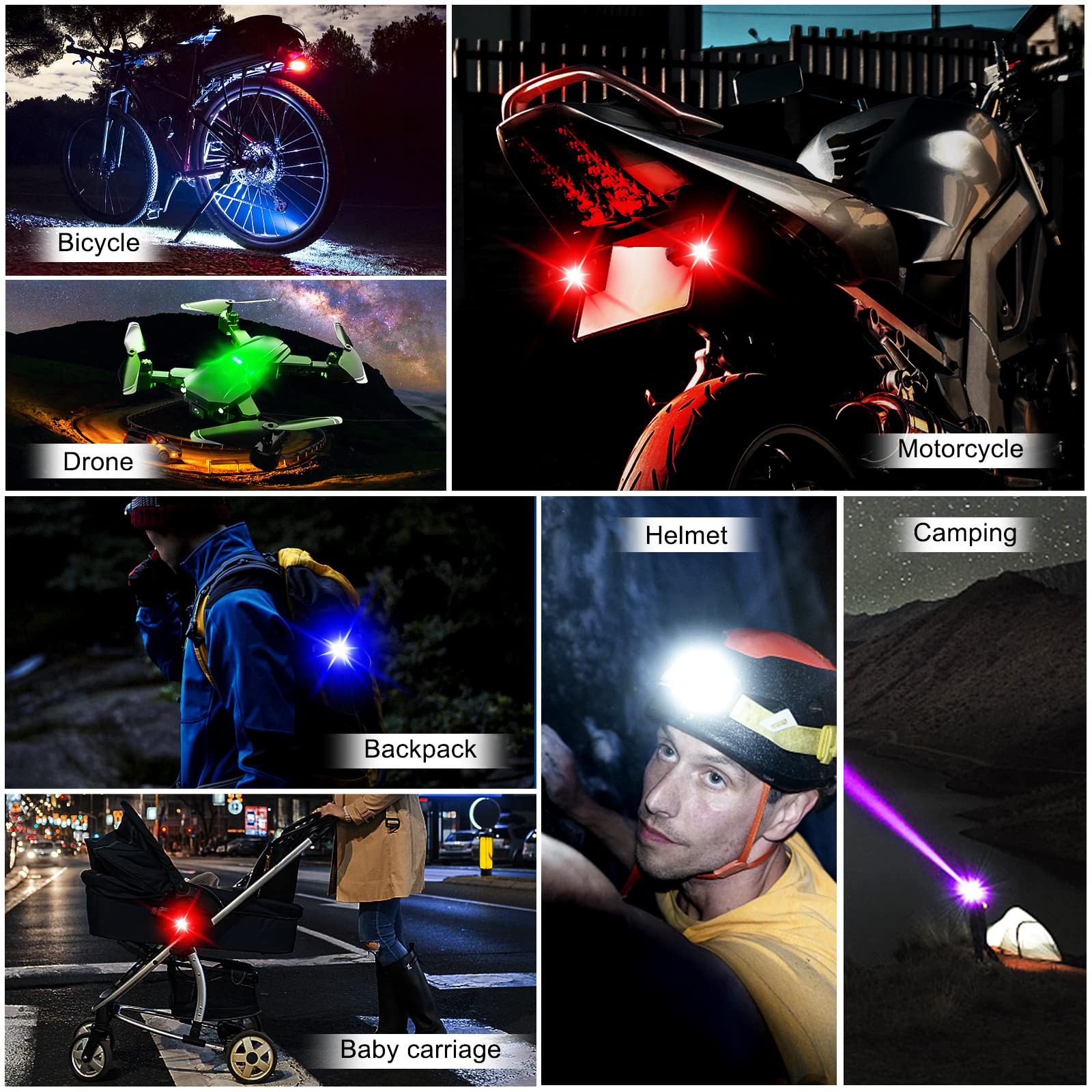Motorcycle Lights Drone Strobe - Drone Strobe Light ulasan dan harga