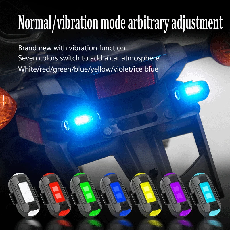 1Pcs Remote LED RGB Anti-colli - Drone Strobe Light ulasan dan harga