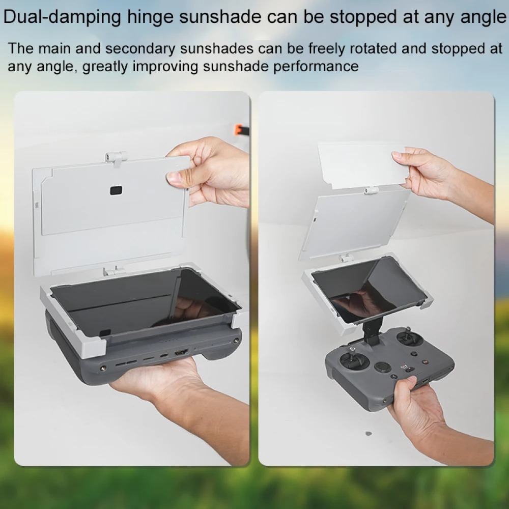 2 in 1 Sun Hood Protect﻿ive Co - Drone Sun Shade ulasan dan harga