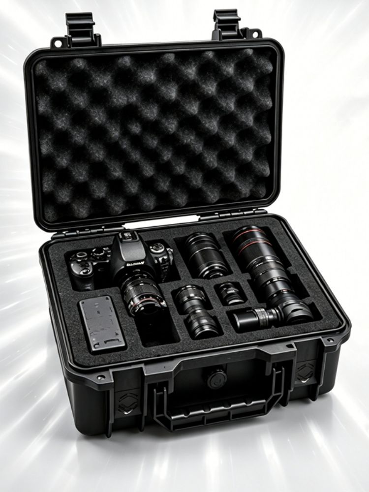 Pre Cut Sponge Photography Equ - Drone Hard Shell Case ulasan dan harga